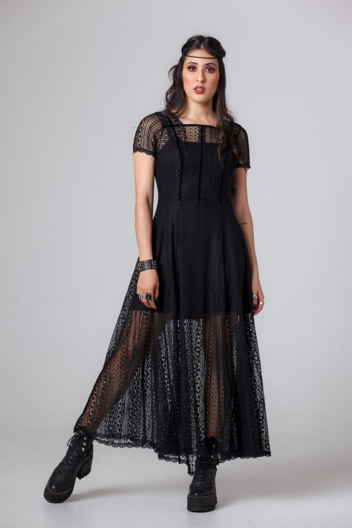 Vestido Largo en Encaje People are Strange - Imagen 2