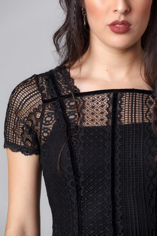Vestido Largo en Encaje People are Strange - Imagen 4