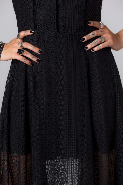 Vestido Largo en Encaje People are Strange - Imagen 5