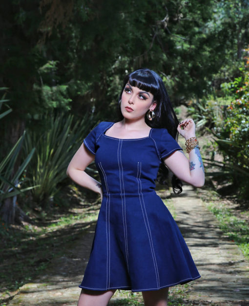 Vestido en denim Blue jeans<br> Dark Paradise<br> - Imagen 2