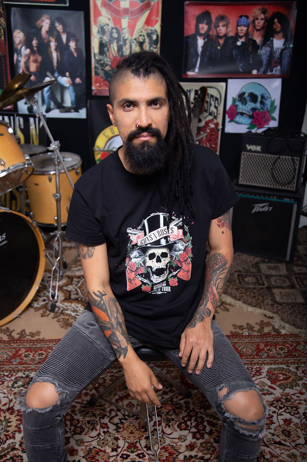 Camiseta oversize Appetite for destruction