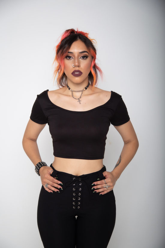 Crop top Shadow of your love