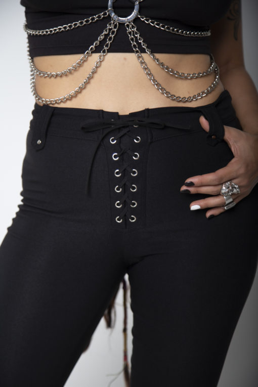 Pantalón ojaletes Yesterday - Imagen 2