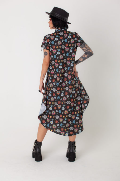 Vestido largo estampado - Young Lust - Imagen 2