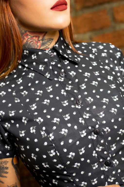 Vestido Coma Daisy Flower - Imagen 3