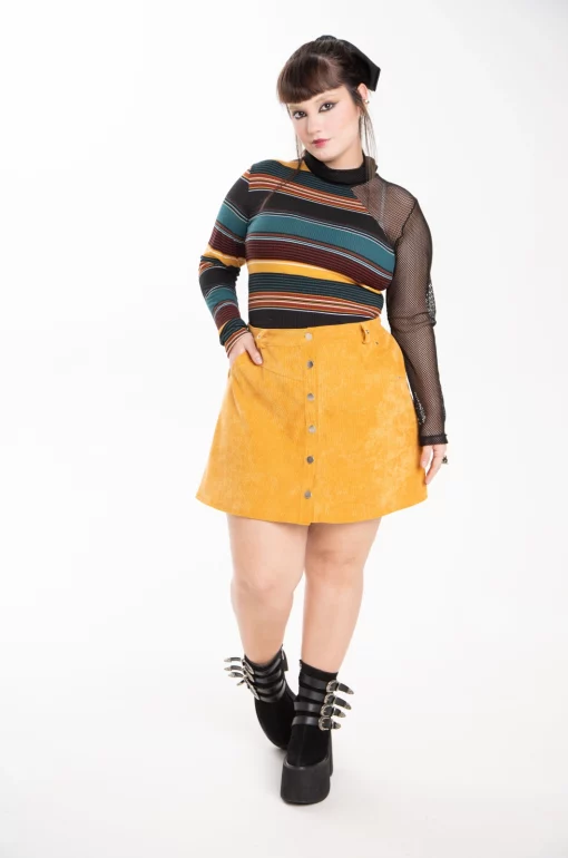 Falda mostaza Breed - Nirvana