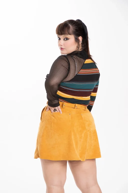 Croptop cuello tortuga Polly - Nirvana - Imagen 3