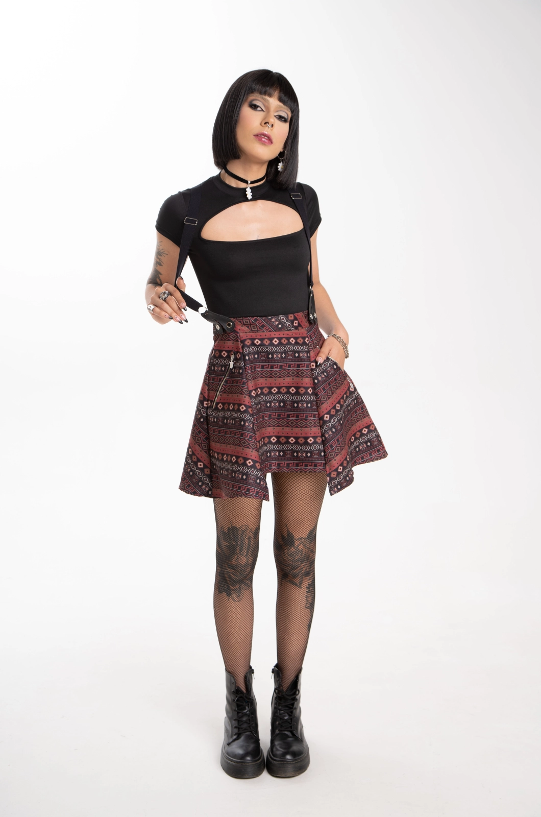 Falda étnica Stay away -Nirvana