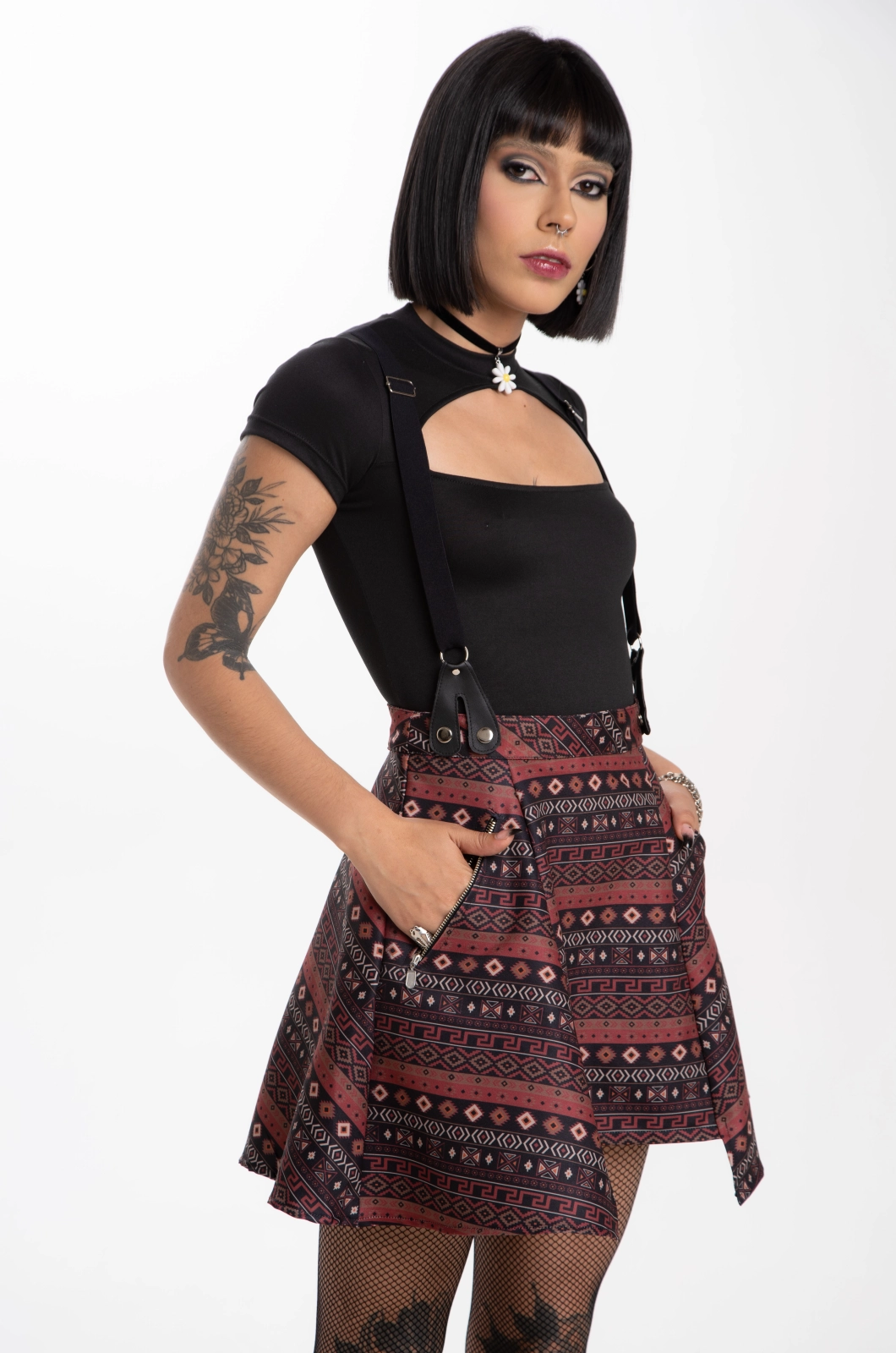 Falda étnica Stay away -Nirvana - Imagen 4