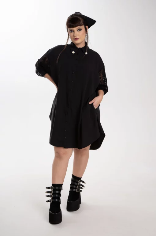 Vestido midi On a plaint