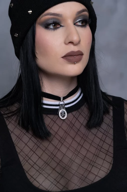 RHCP - SET Candongas Punk - Choker Skull