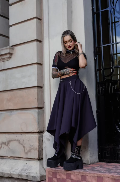 Falda negra punta Under the bridge - Imagen 3