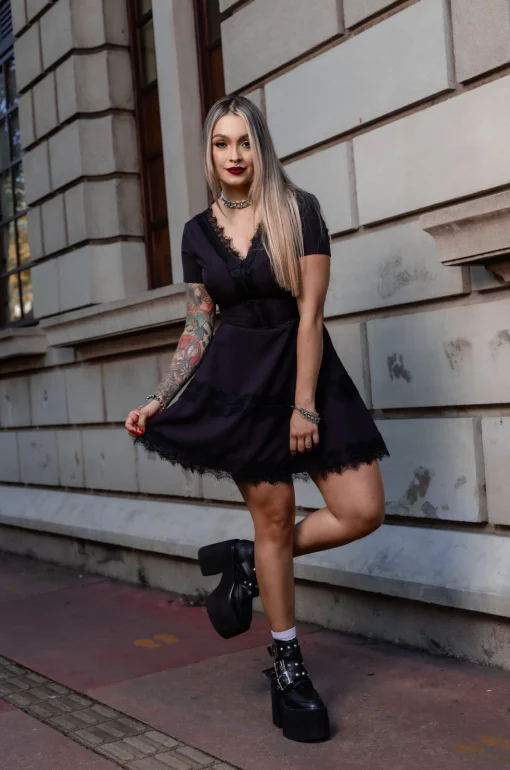 Vestido negro Like a prayer
