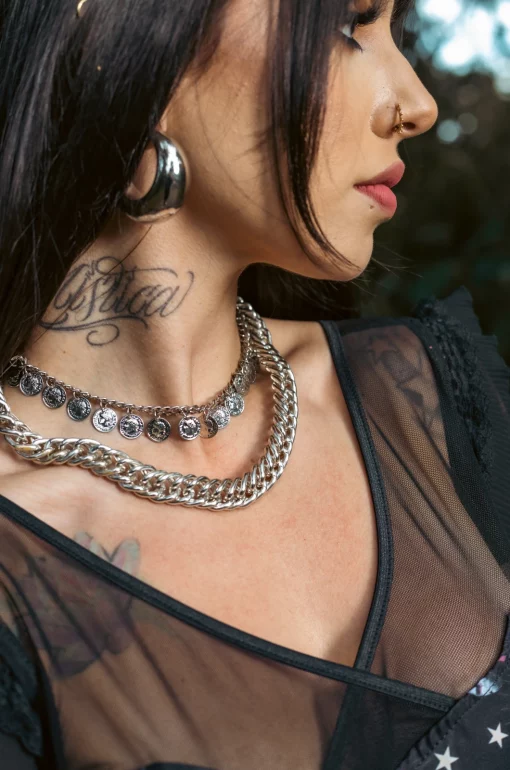 Collar Gypsy fantasy monedas - Imagen 4