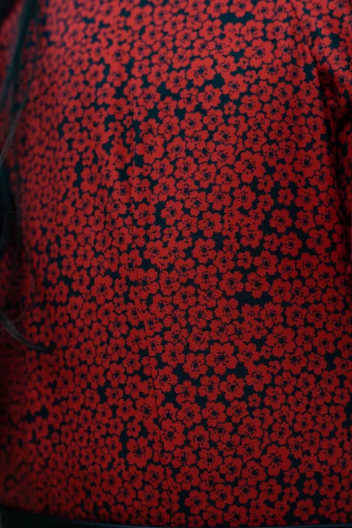 Vestido rojo Stairway to Heaven - Kashmir - Imagen 5