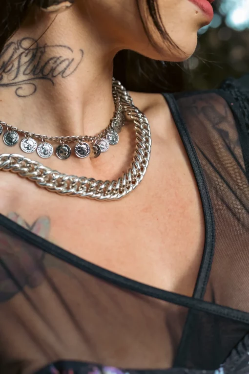 Collar Gypsy fantasy monedas