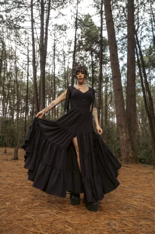 Vestido negro Kashmir
