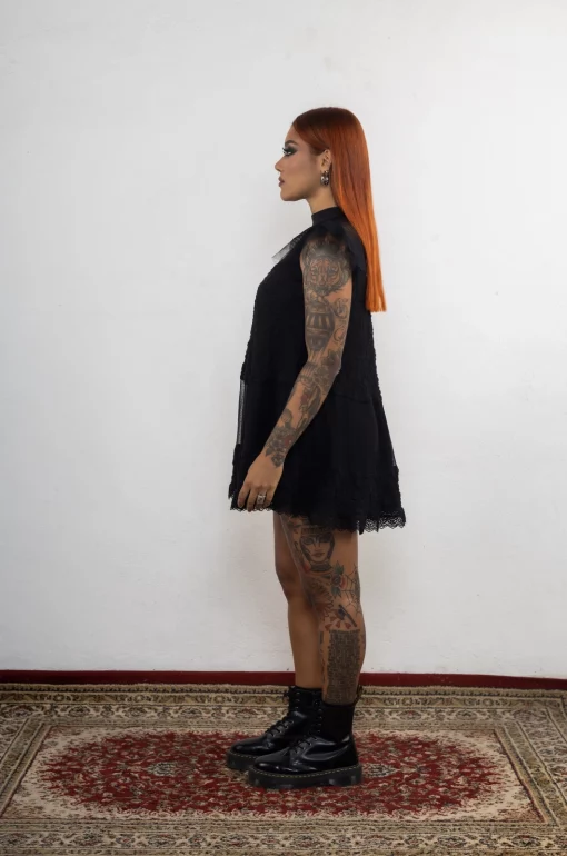 Vestido negro Little Wing - Imagen 4