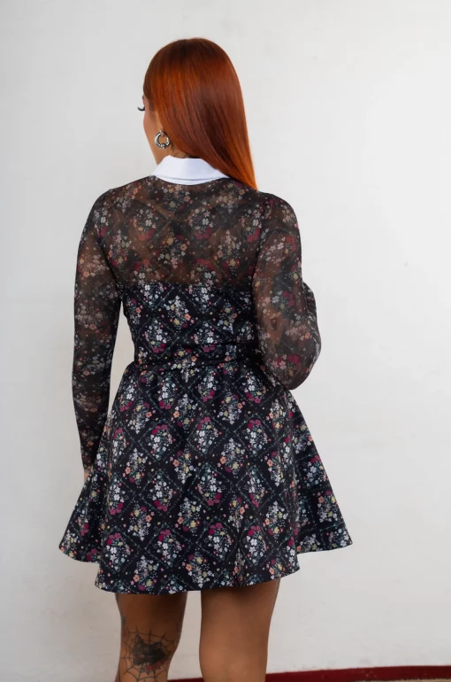 Vestido cuello blanco Lover Man - Imagen 3