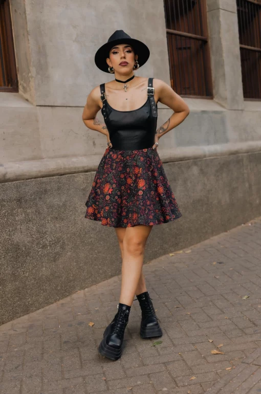 Vestido cuerina Cross Town Traffic - Imagen 5