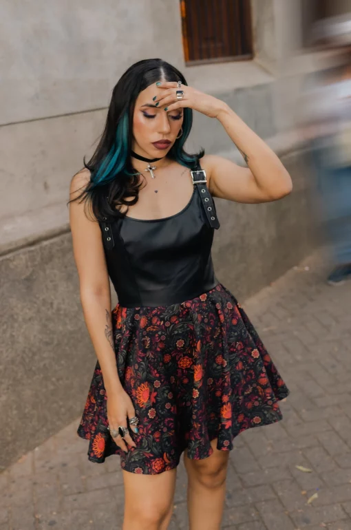 Vestido cuerina Cross Town Traffic