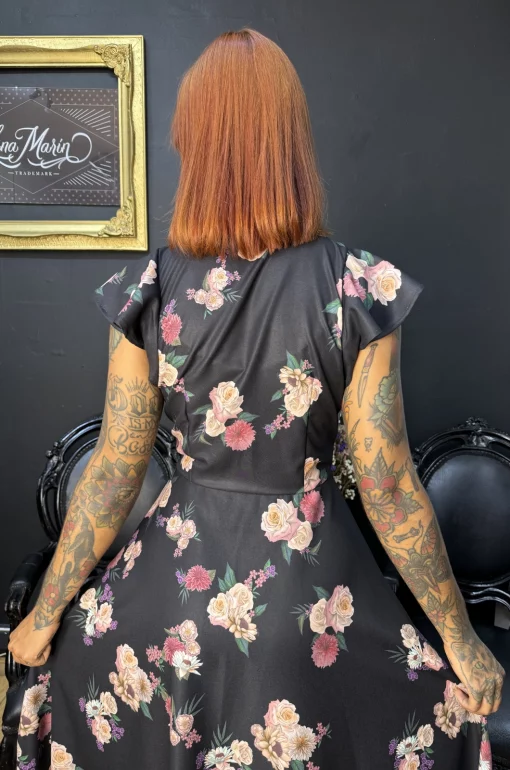 Vestido Vintage Flowers - Imagen 4