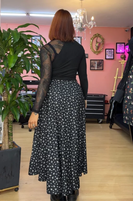 Croptop Polly black - Nirvana - Imagen 2
