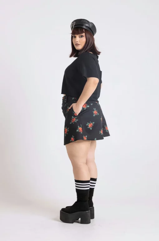 Falda rosas Mariposa Teknicolor - Imagen 4