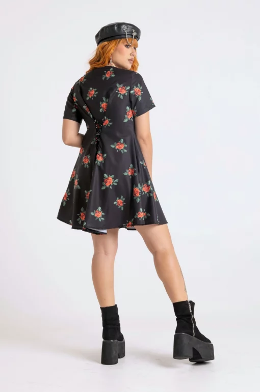 Vestido amplio rosas 11 y 6 - Imagen 6
