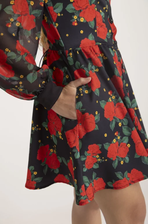 Vestido chifón Dos en la ciudad - Imagen 6
