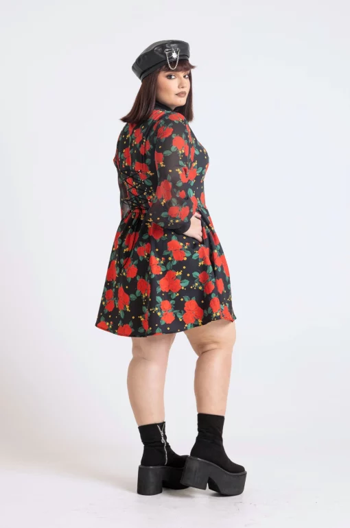 Vestido chifón Dos en la ciudad - Imagen 4