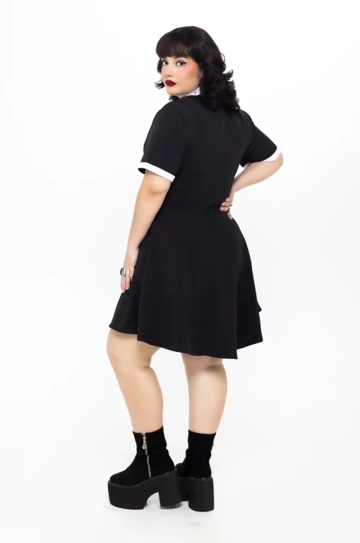 Vestido negro Gwen - Black Lovers - Imagen 4