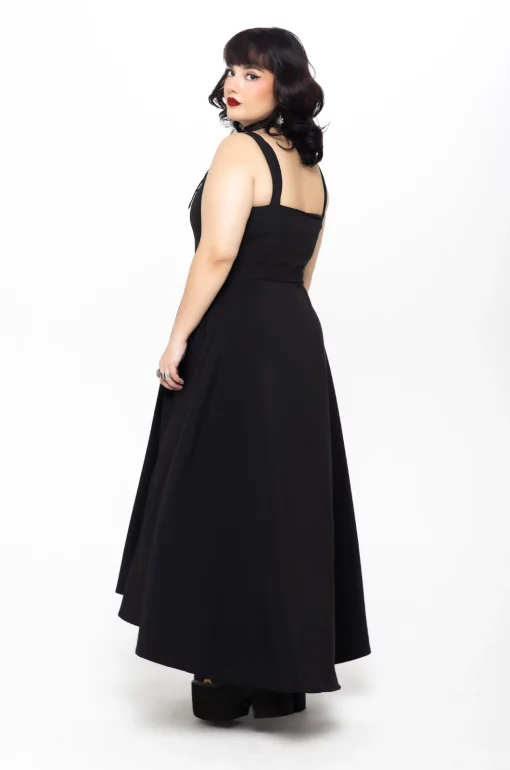 Vestido negro Té para tres - Imagen 4