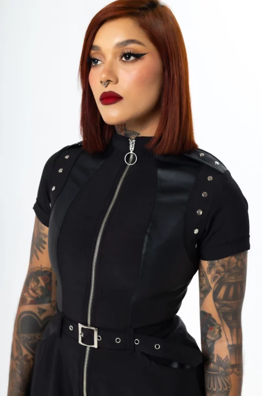 Vestido negro Wish you were here - Imagen 4