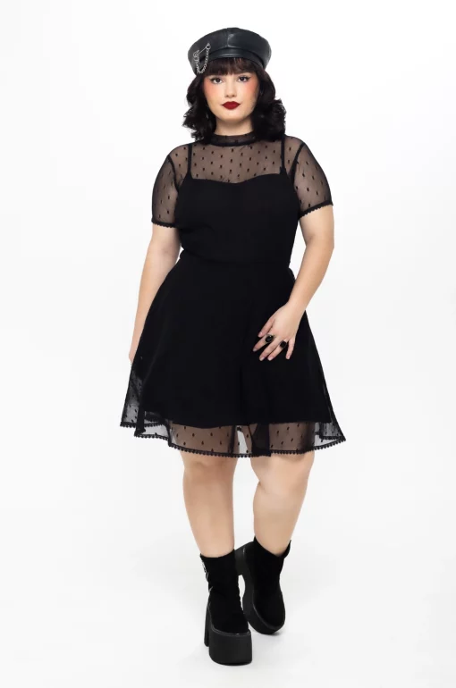 Vestido tul elegante Lake of fire - Imagen 4