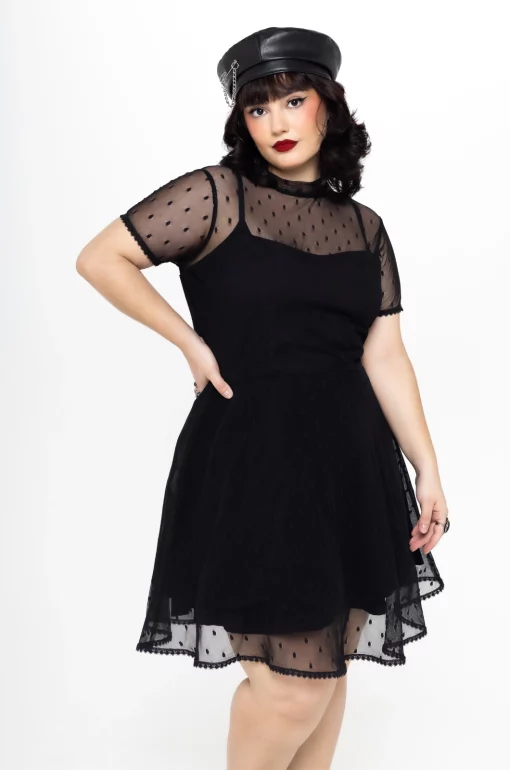 Vestido tul elegante Lake of fire - Imagen 2