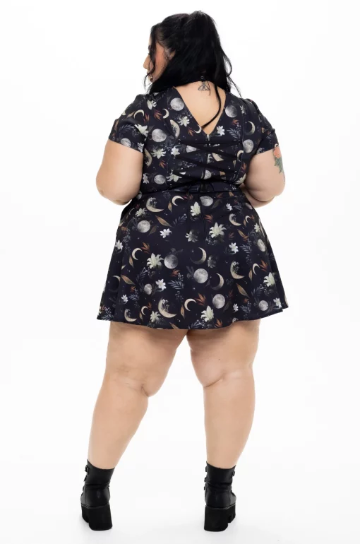 Vestido cuello negro Cable a Tierra - Imagen 7