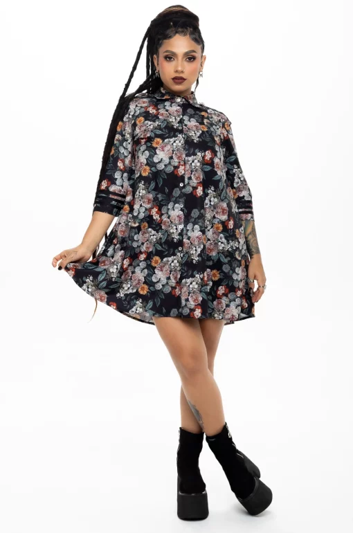 Vestido Michael print