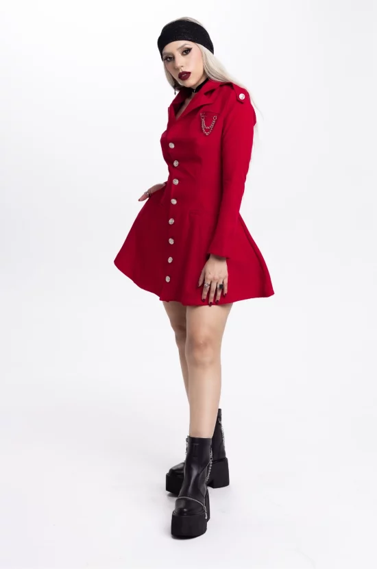 Vestido rojo Shalow - PREVENTA