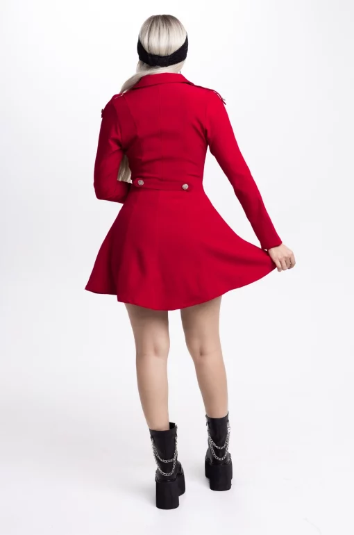 Vestido rojo Shalow - Bad Romance - Imagen 4