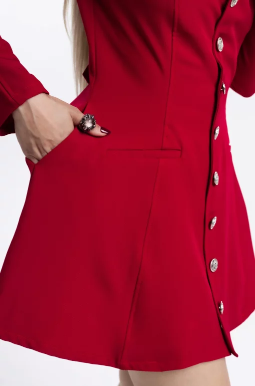 Vestido rojo Shalow - Bad Romance - Imagen 9