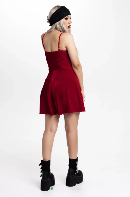 Vestido velvetin Die With a Smile - Bad Romance - Imagen 3