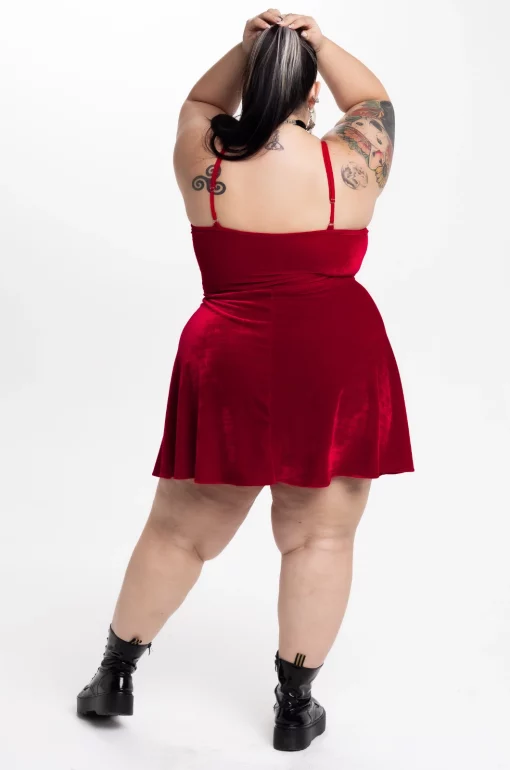 Vestido velvetin Die With a Smile - Bad Romance - Imagen 5