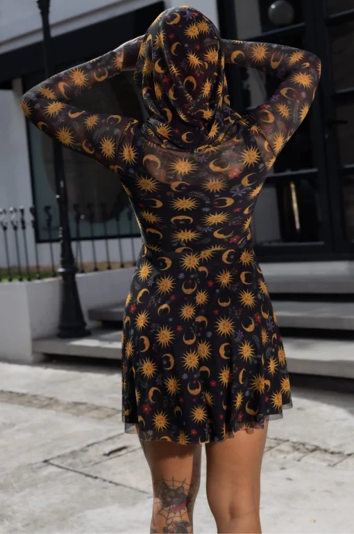 Vestido capucha Fire - Imagen 2