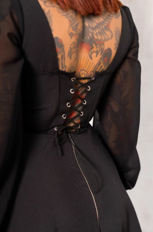 Vestido Rock'n roll Black - Imagen 3