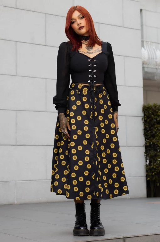 Falda Midi Sunflower - Imagen 6