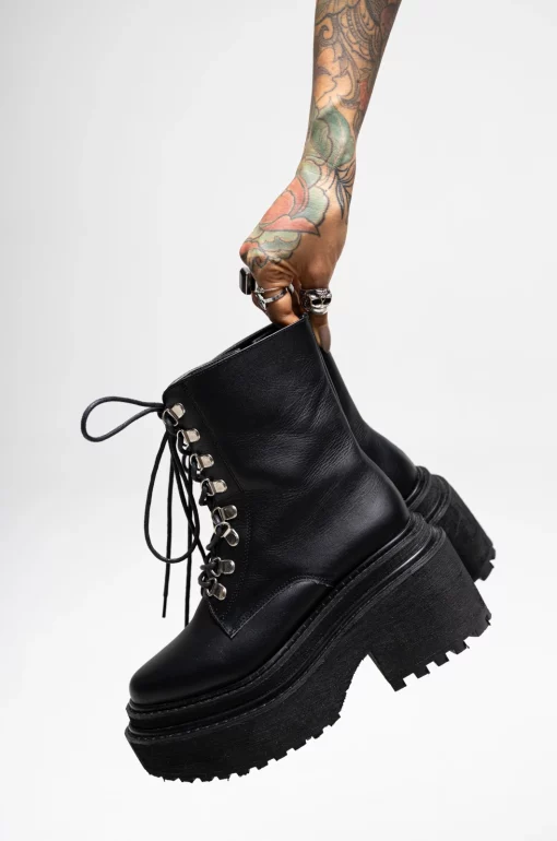 Botas Black Leather - Imagen 3