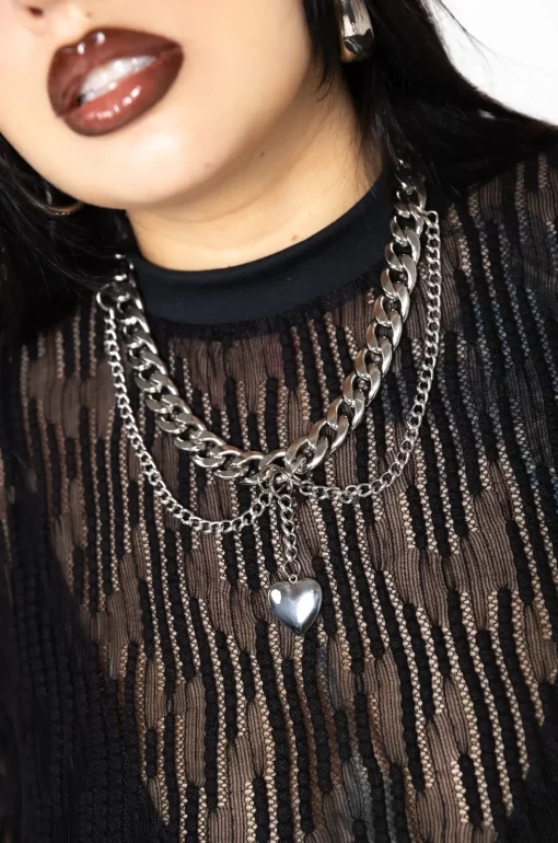 Collar Silver Heart - Imagen 2