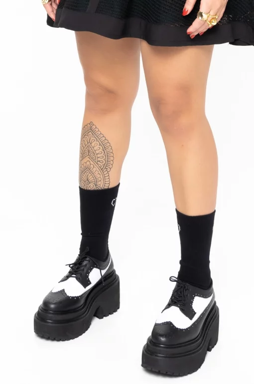 Medias heart black - Imagen 5