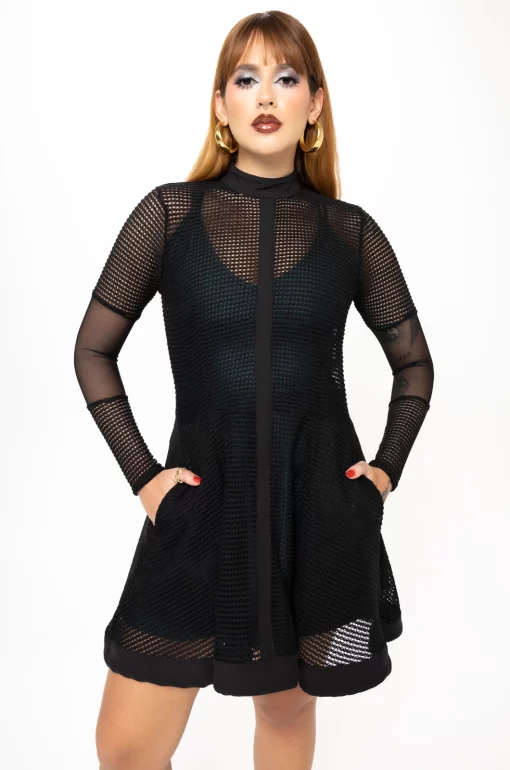 Vestido blonda corto Aviéntame - Imagen 9